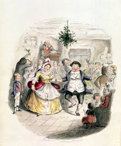 Het bal van Mr. Fezziwig, uit 